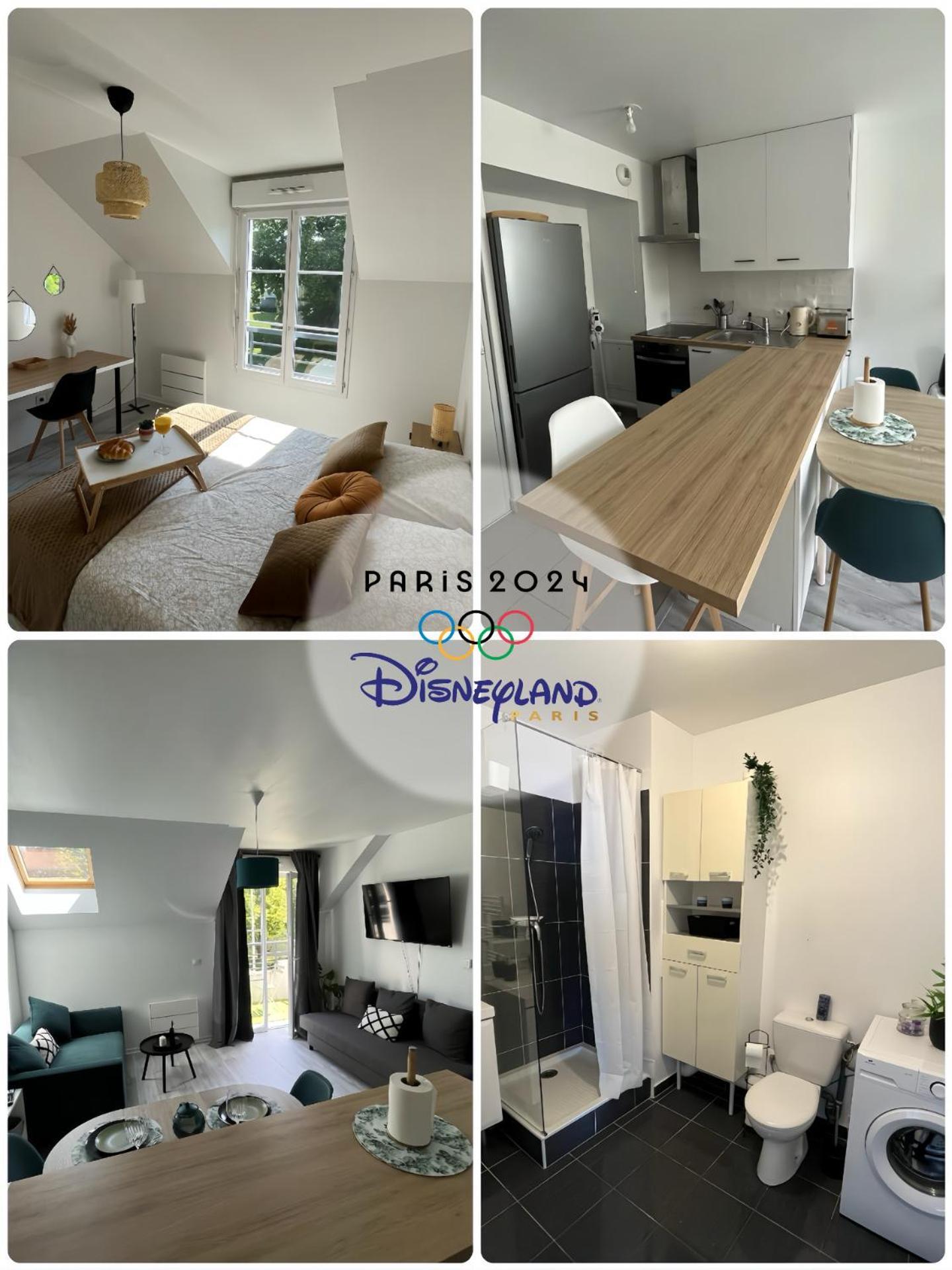 Cosy Torcy Charmant 2 Pieces Entre Paris Et Disney מראה חיצוני תמונה